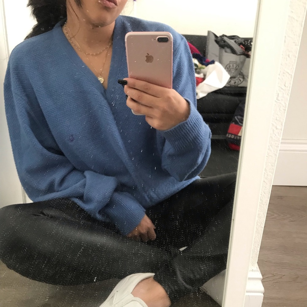 ❗️SOLD❗️Vintage Christian Dior Blue Sweater